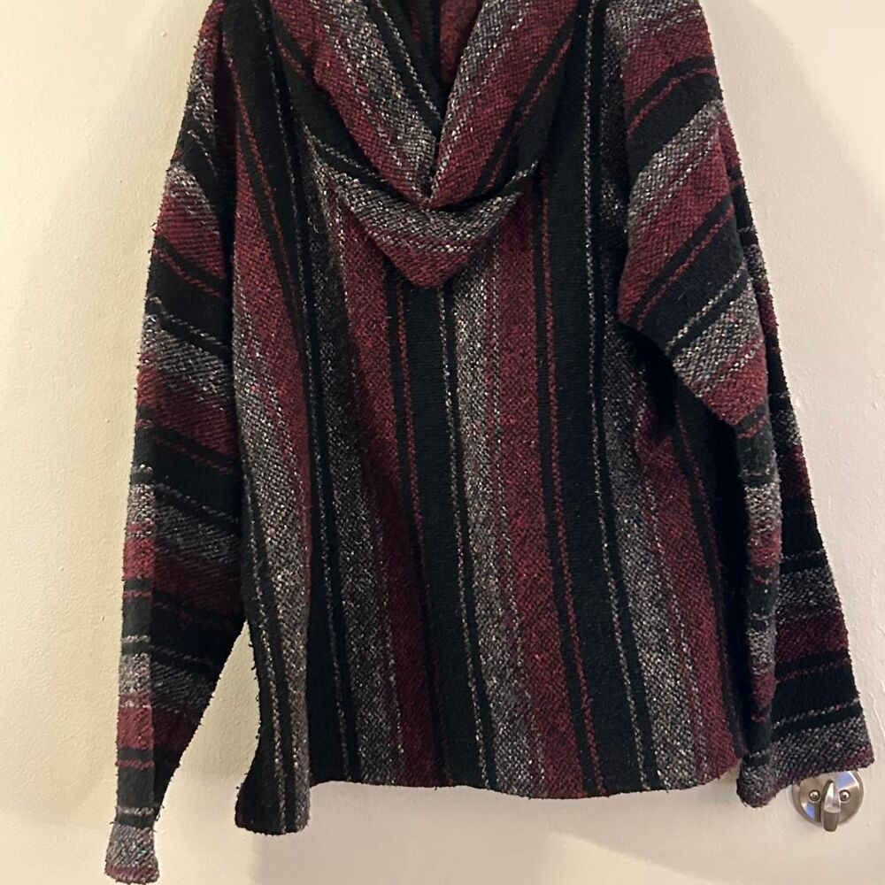 Earthbound multicolor "Drug Rug" Beach pullover - Picture 4 of 4